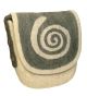 Rahmentrommel-Tasche Filz, natur-grau, 39 cm kaufen München, buy felt bag for shaman drum 14,5
