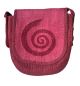 Rahmentrommeltasche Filz, weinrot-rosé, 49 cm kaufen München, buy handmade bag from felt for 18,5